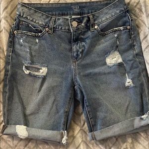 Jean shorts TIME AND TRU WALMART BRAND